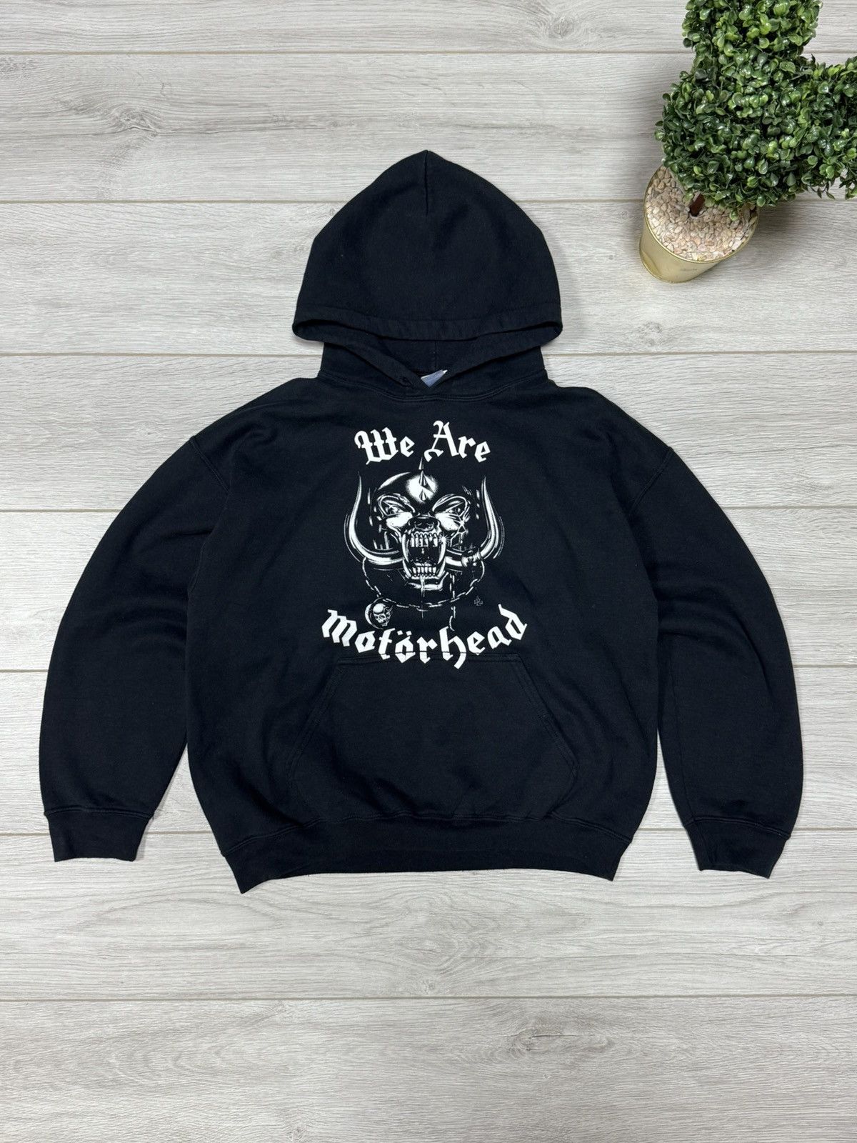 Vintage Motörhead hoodie we play rock n roll oversize boxy Size US L / EU 52-54 / 3 - 1 Thumbnail