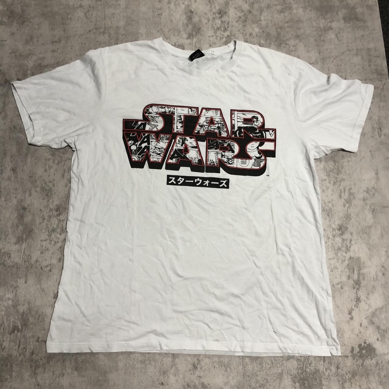 Star Wars White Star Wars graphic tee #StarWars Size US L / EU 52-54 / 3 - 1 Thumbnail