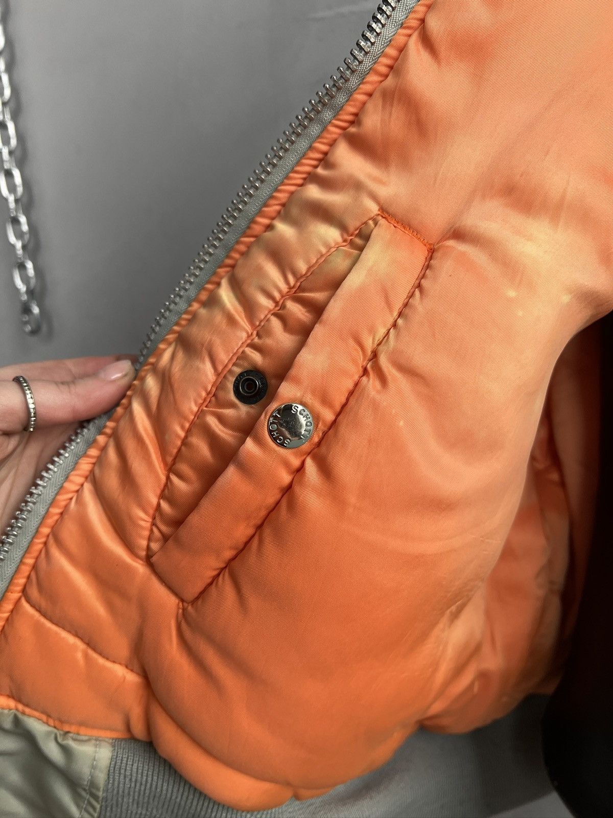Schott Schott Vintage Bomber ma 1 Jacket Oversized crop Size US M / EU 48-50 / 2 - 14 Thumbnail