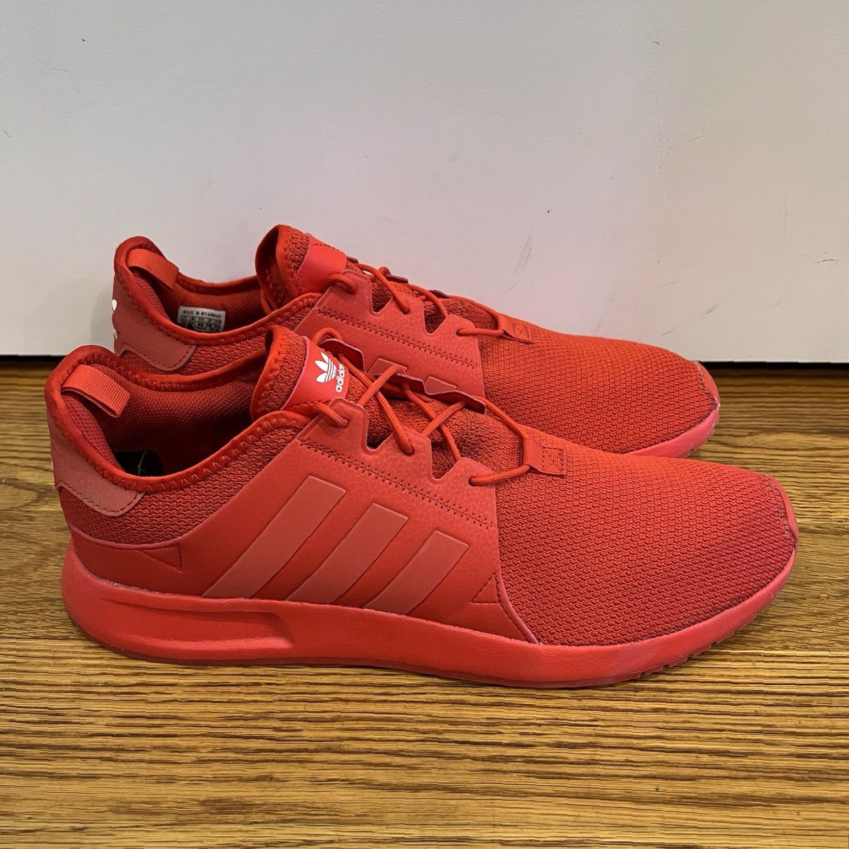 Adidas Adidas X_PLR Men's Running Sneakers Size 13 Red Athletic Shoes Low Top Summer Winter Size US 13 / EU 46 - 3 Thumbnail