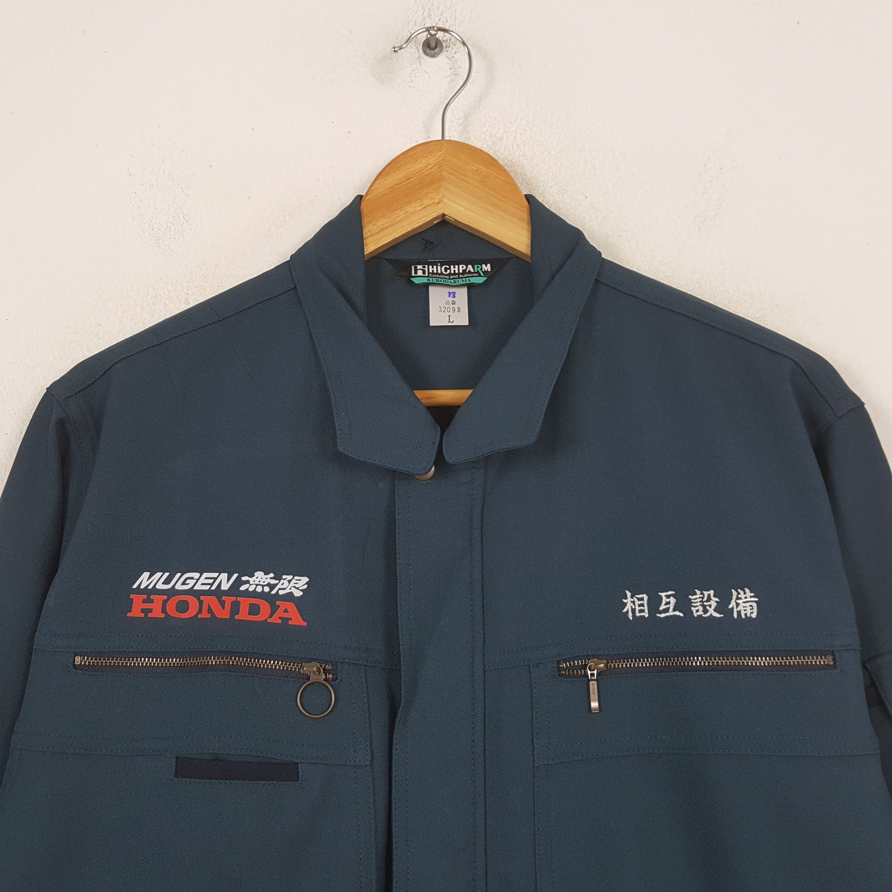 Japanese Brand × Vintage Vintage MUGEN HONDA Japan Racing Team Custom Jacket C289N27 Size US M / EU 48-50 / 2 - 4 Thumbnail