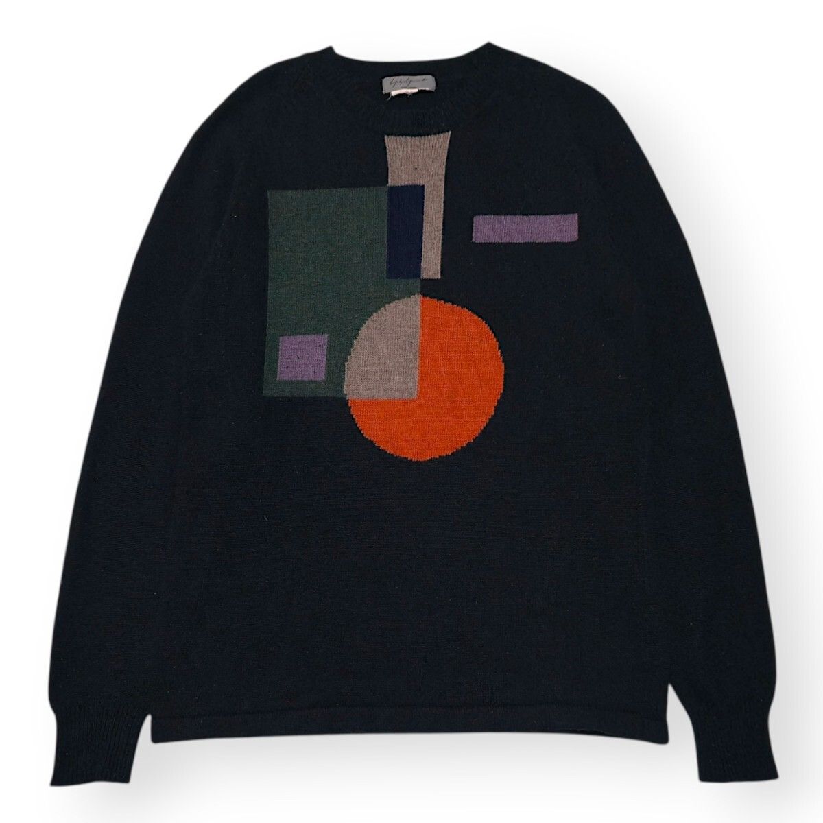Yohji Yamamoto AW98 Bauhaus Knit Sweater Size US M / EU 48-50 / 2 - 1 Thumbnail