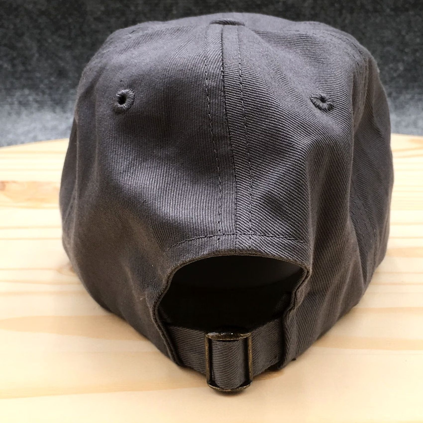 Vintage Cabela's Baseball Cap Hat Mens One Size Grey Adjustable Back Canvas Cotton Back Navy? Size ONE SIZE - 7 Thumbnail