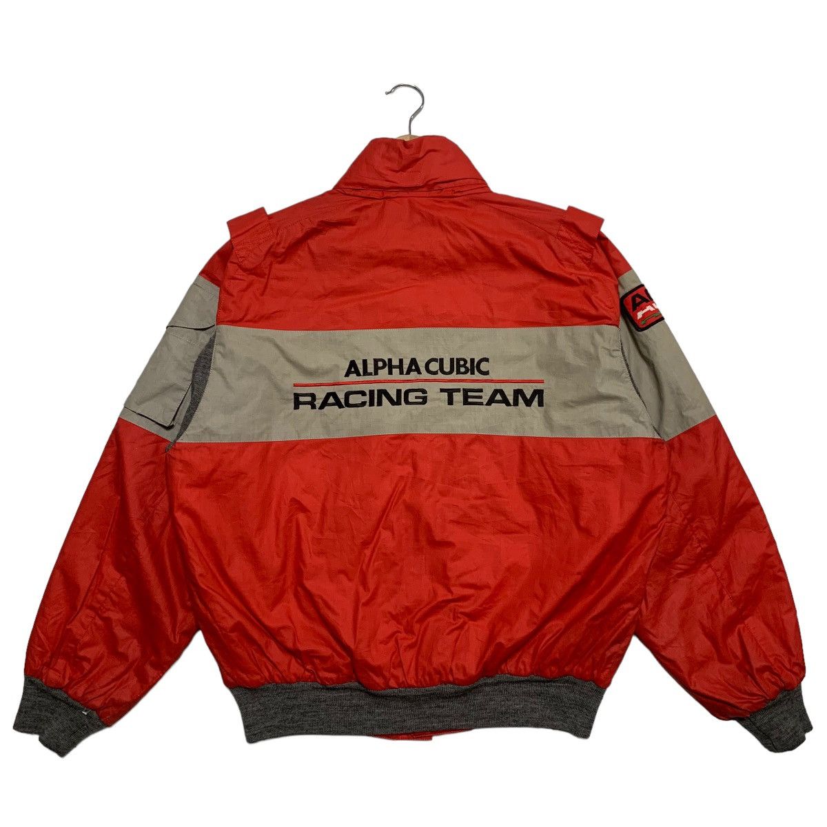 Japanese Brand Vintage Alpha Cubic Racing Team Motorcycle Jacket Size US L / EU 52-54 / 3 - 6 Thumbnail