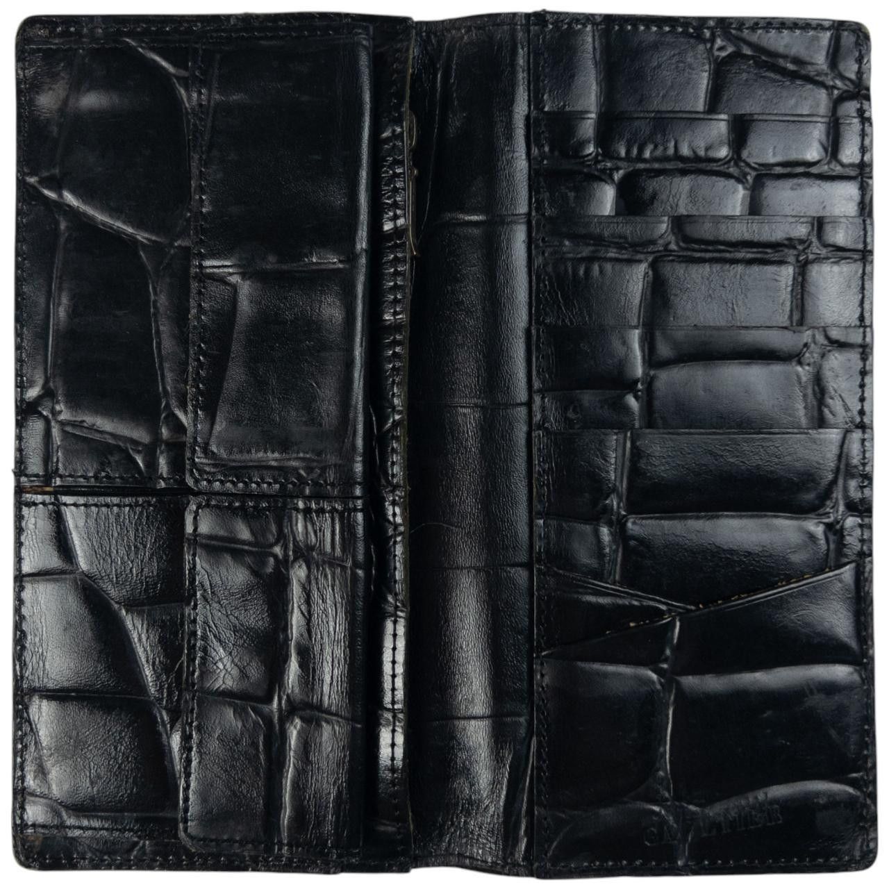 Jean Paul Gaultier Vintage Jean Paul Gaultier Crocodile Embossed Purse Size ONE SIZE - 5 Thumbnail