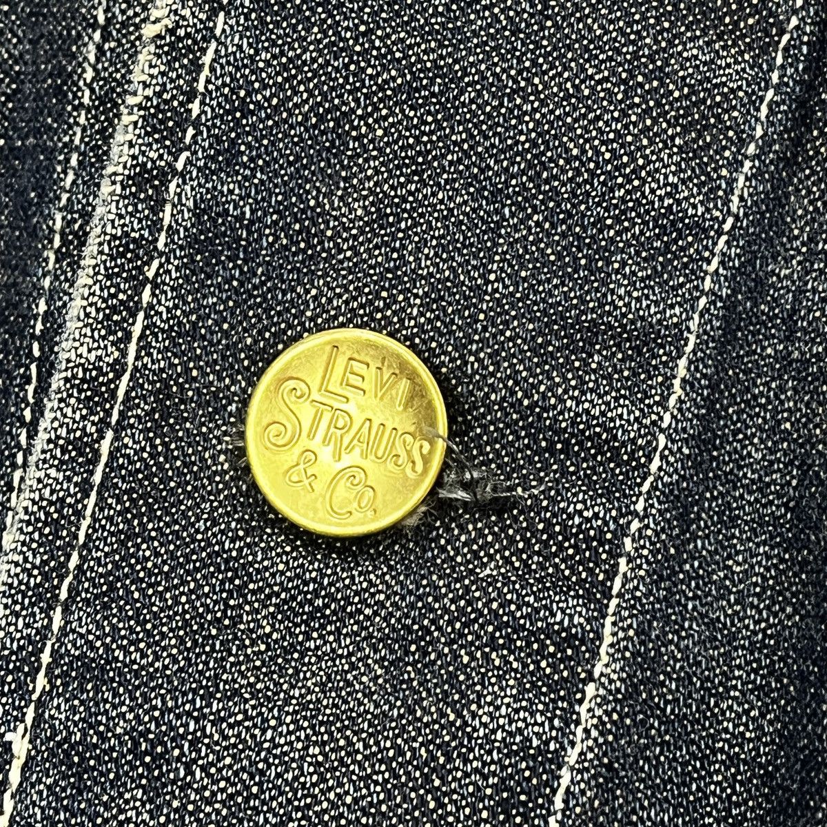 Levi's × Levi's Made & Crafted × Vintage Levis Redloop Chore Jacket Hidden Rivet Buttons Size US L / EU 52-54 / 3 - 12 Thumbnail