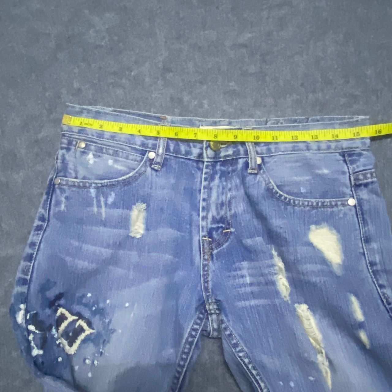 American Eagle Outfitters 💥Flare💥 American Eagle Qutfitters Distressed Denim Size US 31 - 3 Thumbnail