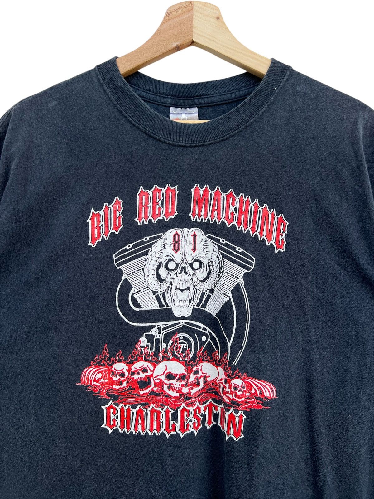 Beauty Beast × Vintage Y2K Big Red Machine ( Charleston ) Size US M / EU 48-50 / 2 - 2 Thumbnail
