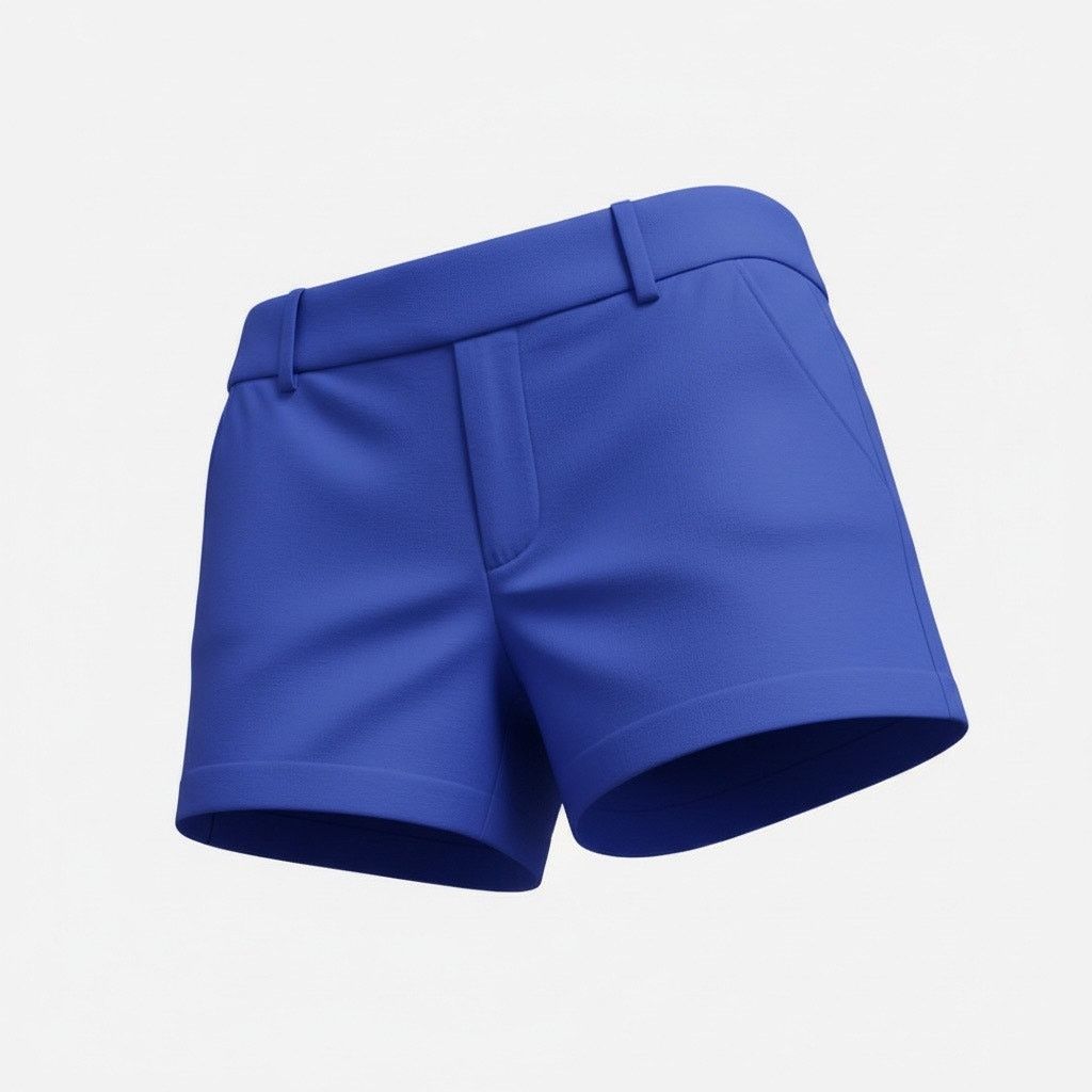 Loft LOFT Riviera Womens Blue Chino Shorts Size 2 Cotton Size 26" / US 2 / IT 38 - 1 Thumbnail