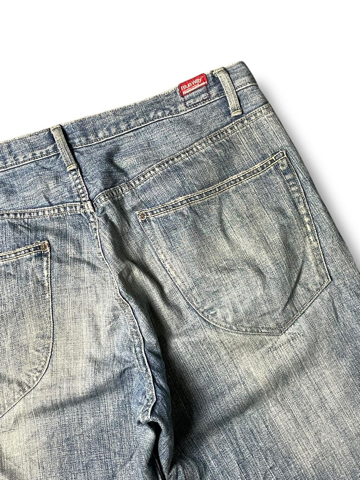 Japanese Brand Japanese Brand Blue Way Short Jeans (5) Size US 36 / EU 52 - 7 Thumbnail
