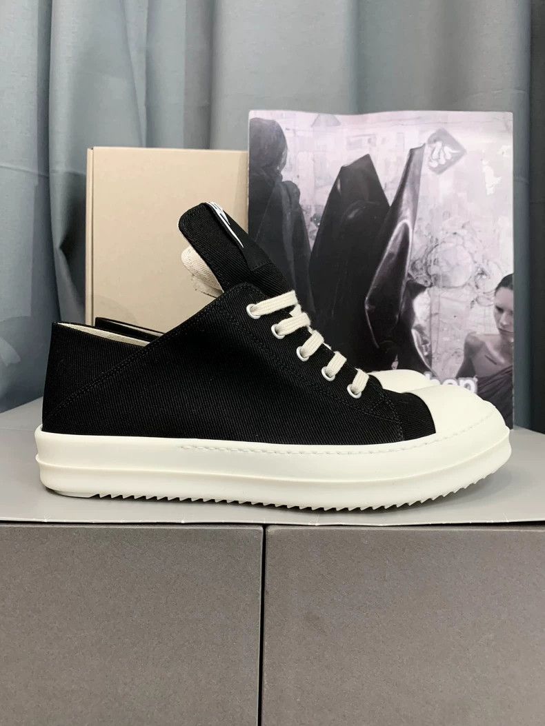 Rick Owens Rick Owens Low-top Converse casual shoes Size US 10 / EU 43 - 1 Thumbnail