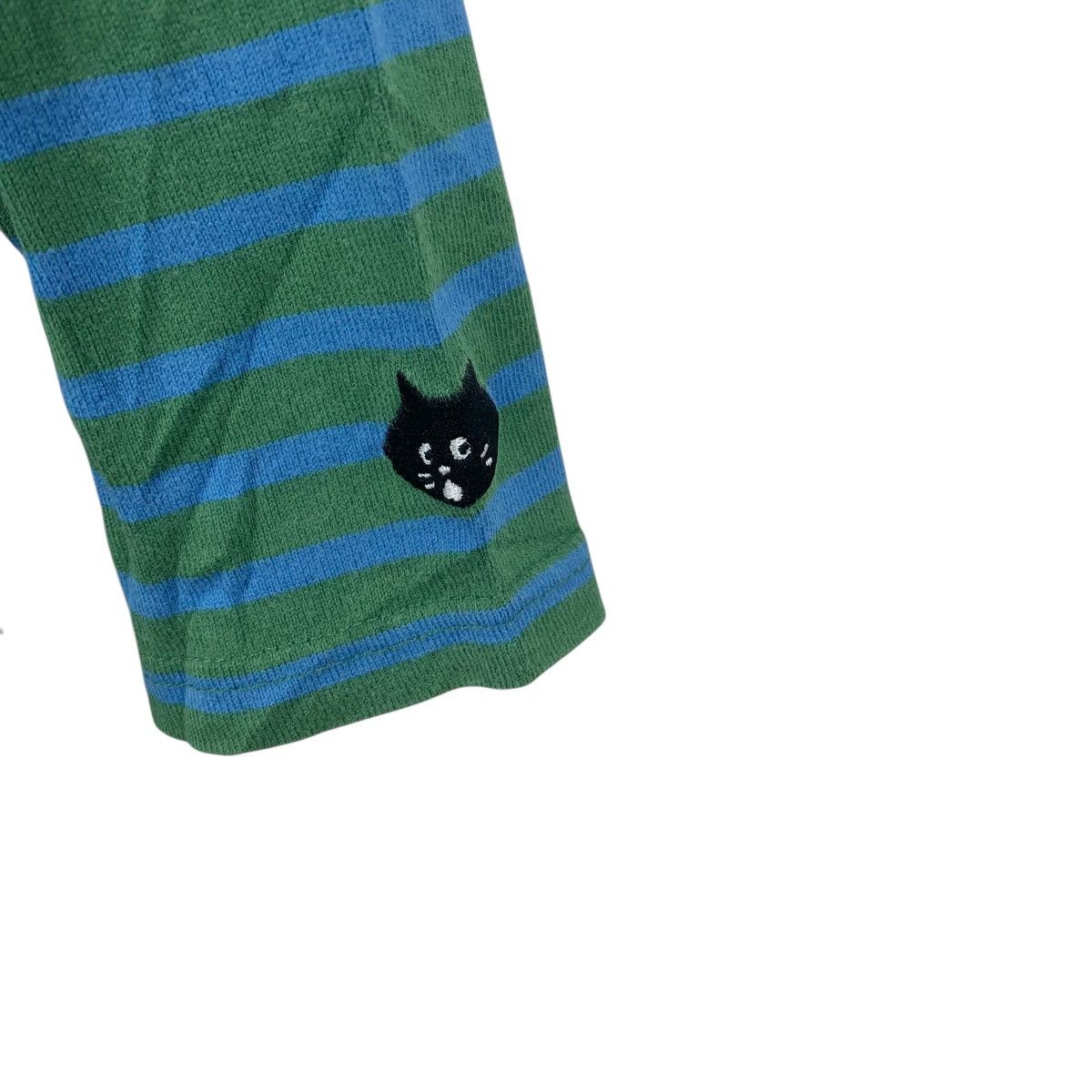 Ne-Net NE-NET TSUMORI CHISATO Cat Striped Blouse Tee Shirt Top Size S / US 4 / IT 40 - 6 Thumbnail