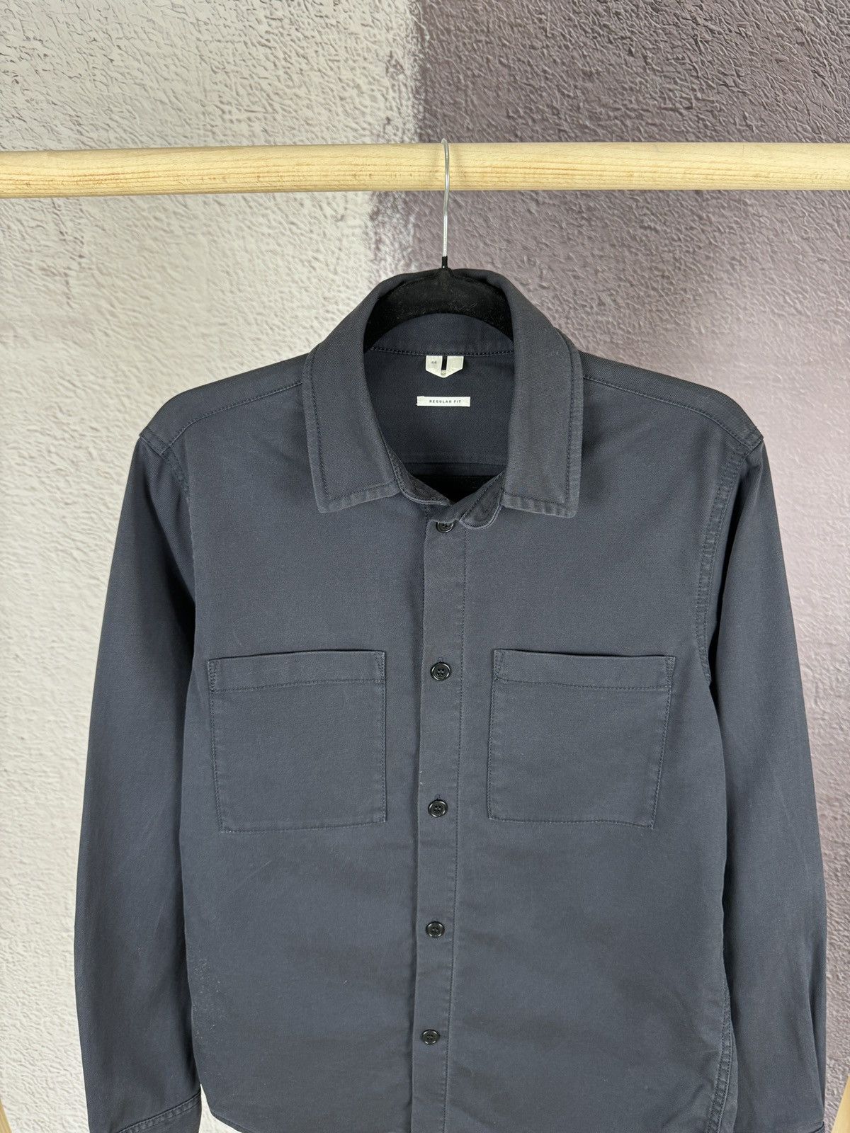 Arket Arket Men cotton twill regular fit military overshirt Size US S / EU 44-46 / 1 - 3 Thumbnail