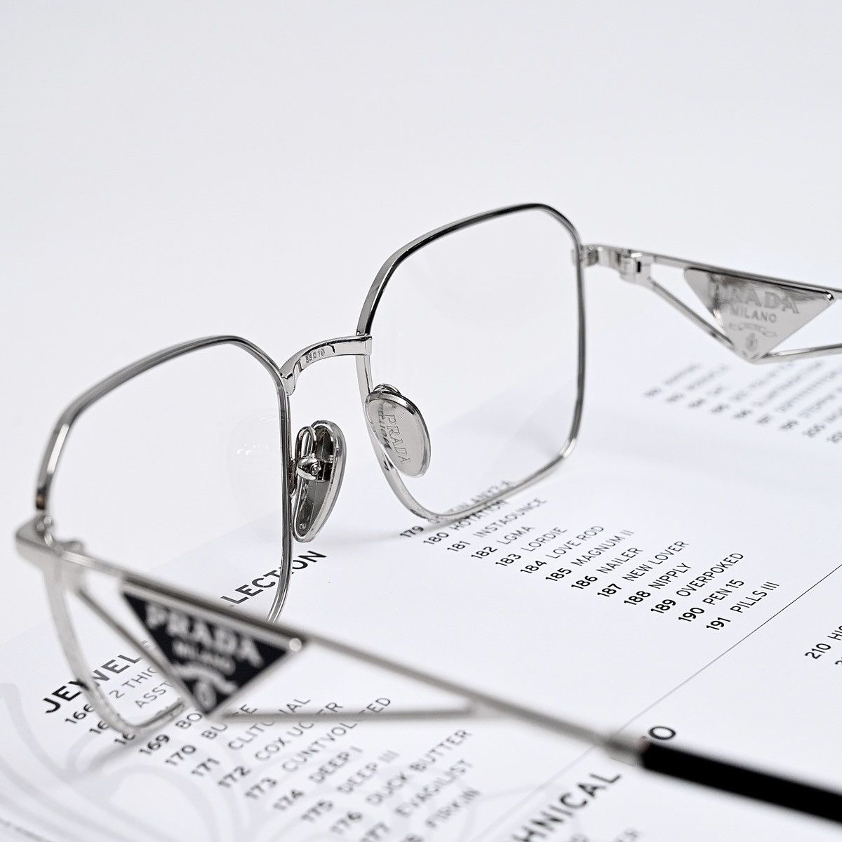 Prada PRADA 0PR A51V GLASSES Size ONE SIZE - 7 Thumbnail
