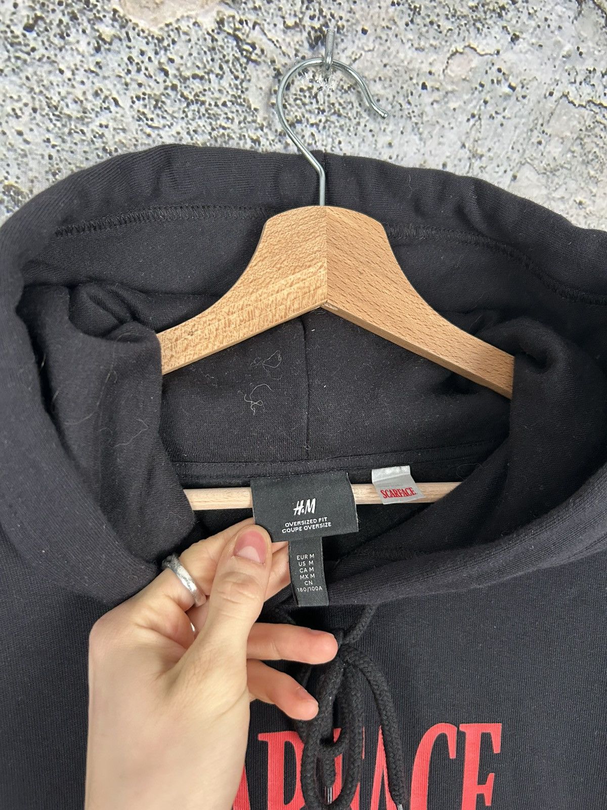 H&M Scarface Movie Graphic Hoodie Baggy H&M Streetwear Hype Size US M / EU 48-50 / 2 - 5 Thumbnail