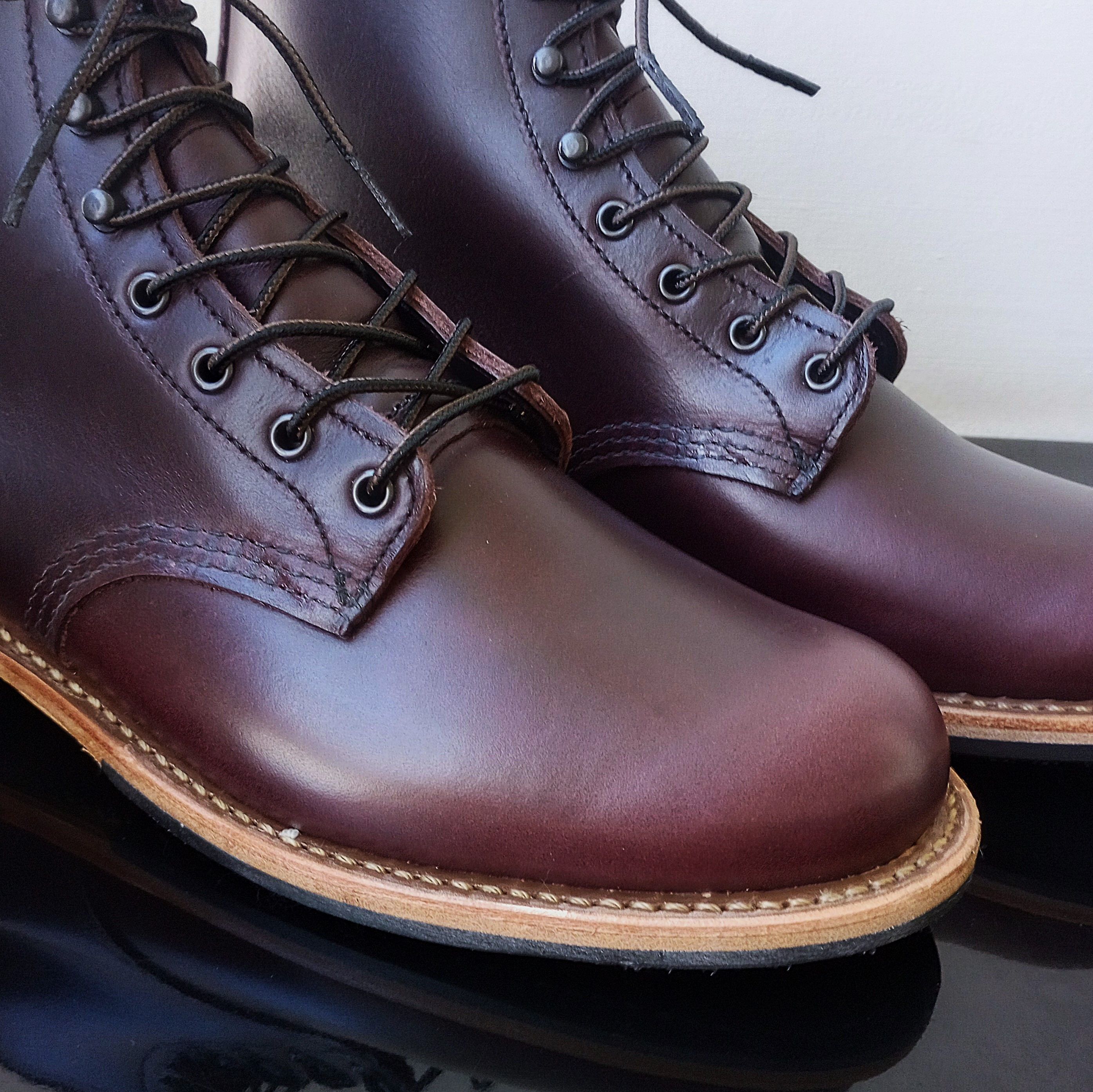 Red Wing Red Wing Heritage Men's Beckman 6-Inch Boot in Black Cherry Size US 8 / EU 41 - 5 Thumbnail