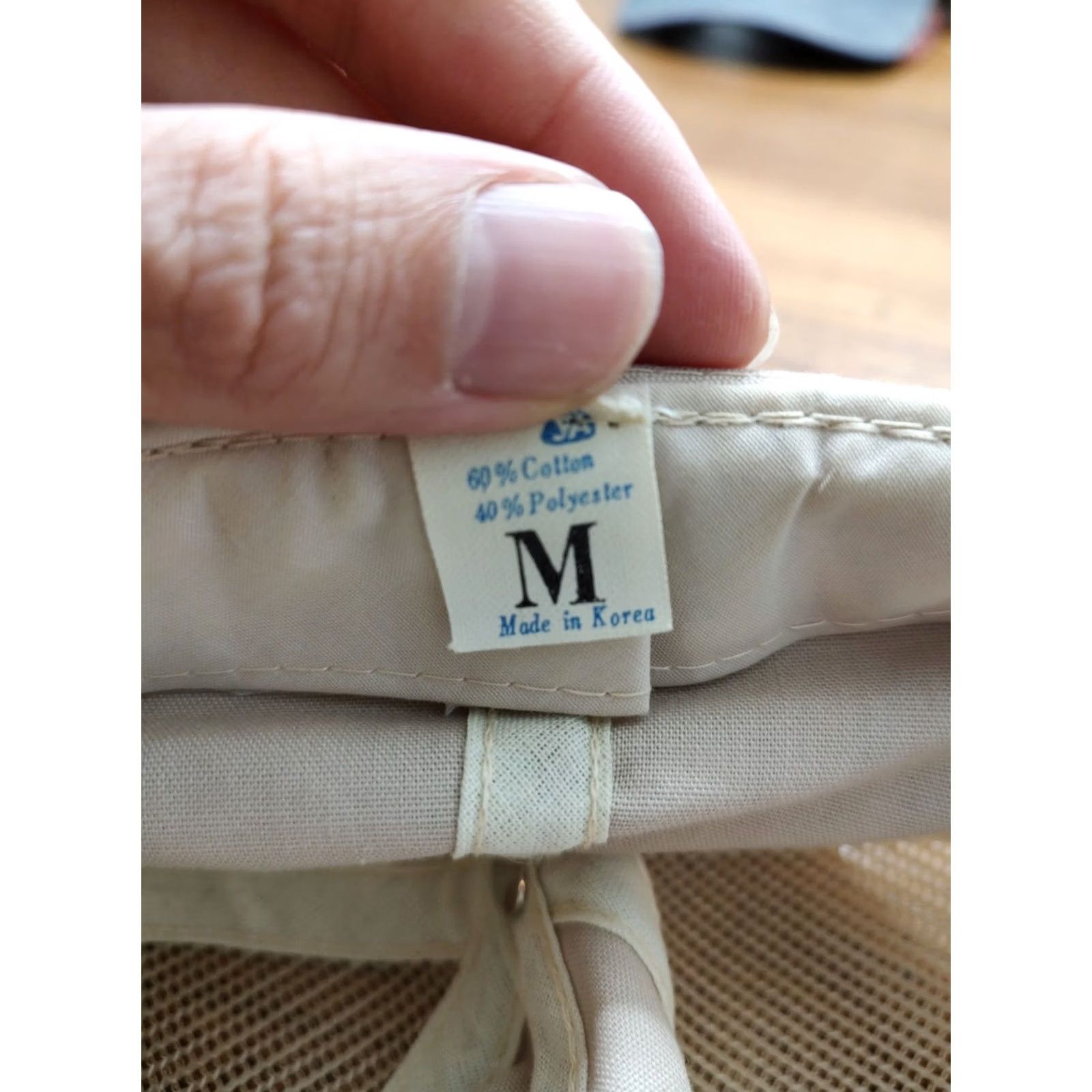 Vintage Karisma Bucket Hat M Beige Outdoor Fish Golf Fishing Summer Unisex Adults Size ONE SIZE - 6 Thumbnail