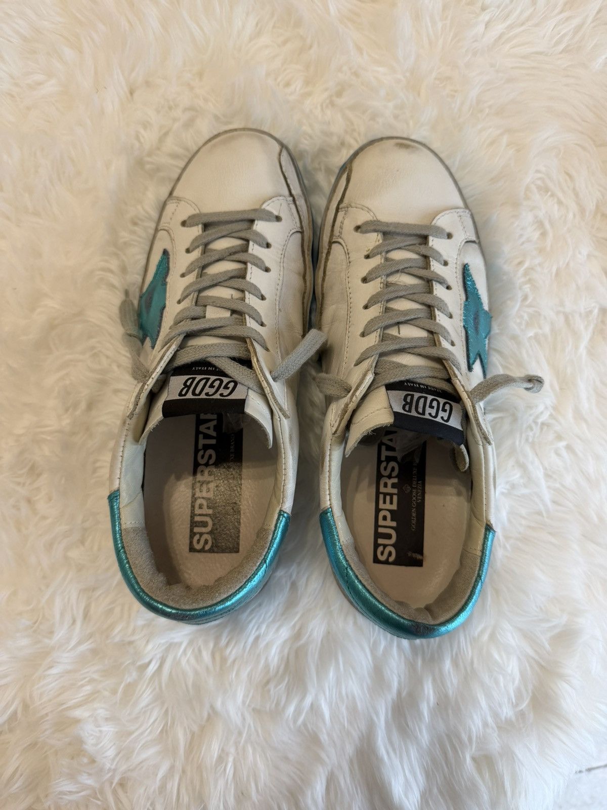 Golden Goose Golden Goose Deluxe Brand Men's Superstar Sneakers Size US 6 / EU 39 - 6 Thumbnail