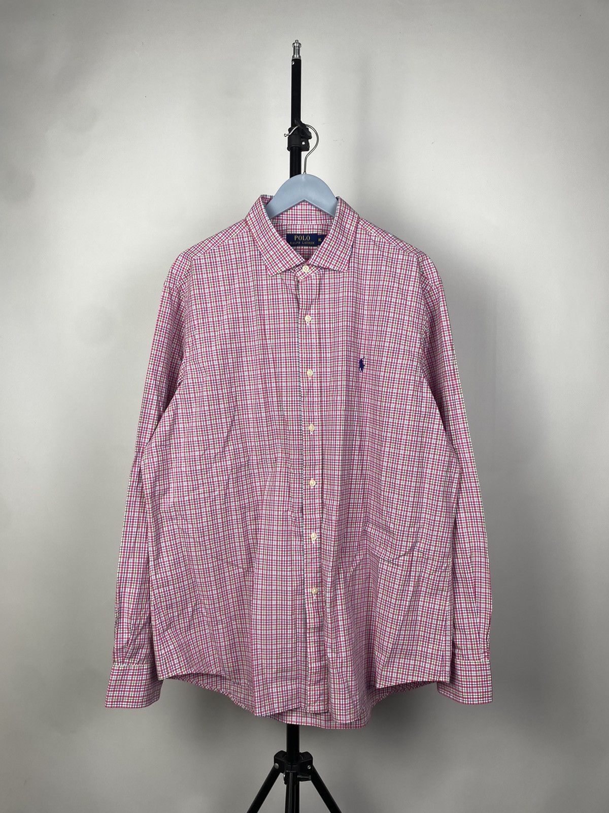 Designer × Polo Ralph Lauren Polo Ralph Lauren Shirt Mens Plaid Button Down Size US XL / EU 56 / 4 - 1 Thumbnail