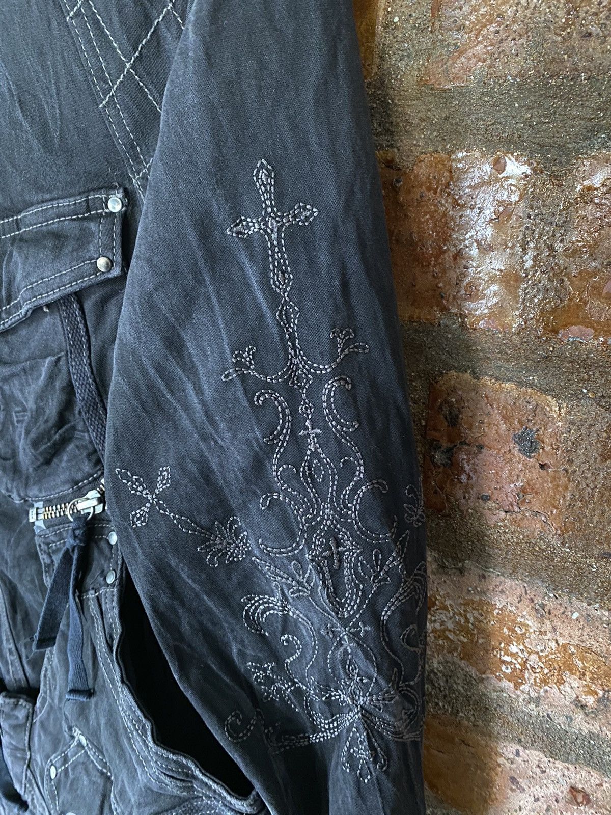 Japanese Brand Vtg Ozz croce Bono Bondage transform removable pocket cross Size US M / EU 48-50 / 2 - 8 Thumbnail