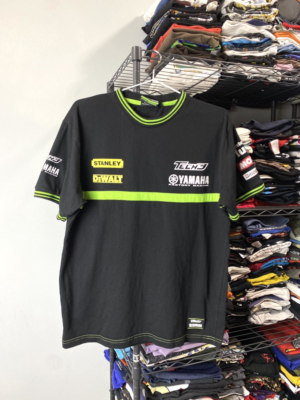 Japanese Brand Vintage Yamaha Tech 3 Monster Energy Racing T Shirt Size US M / EU 48-50 / 2 - 1 Thumbnail