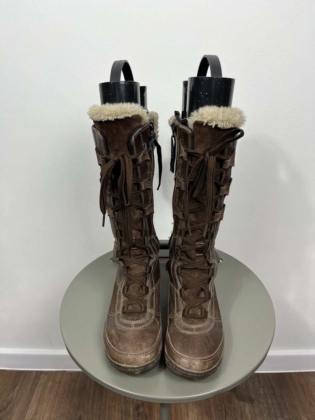 Merrell Merrell Tall Lace Up Waterproof Leather Boots US 8 EU 38.5 Size US 8 / IT 38 - 4 Thumbnail