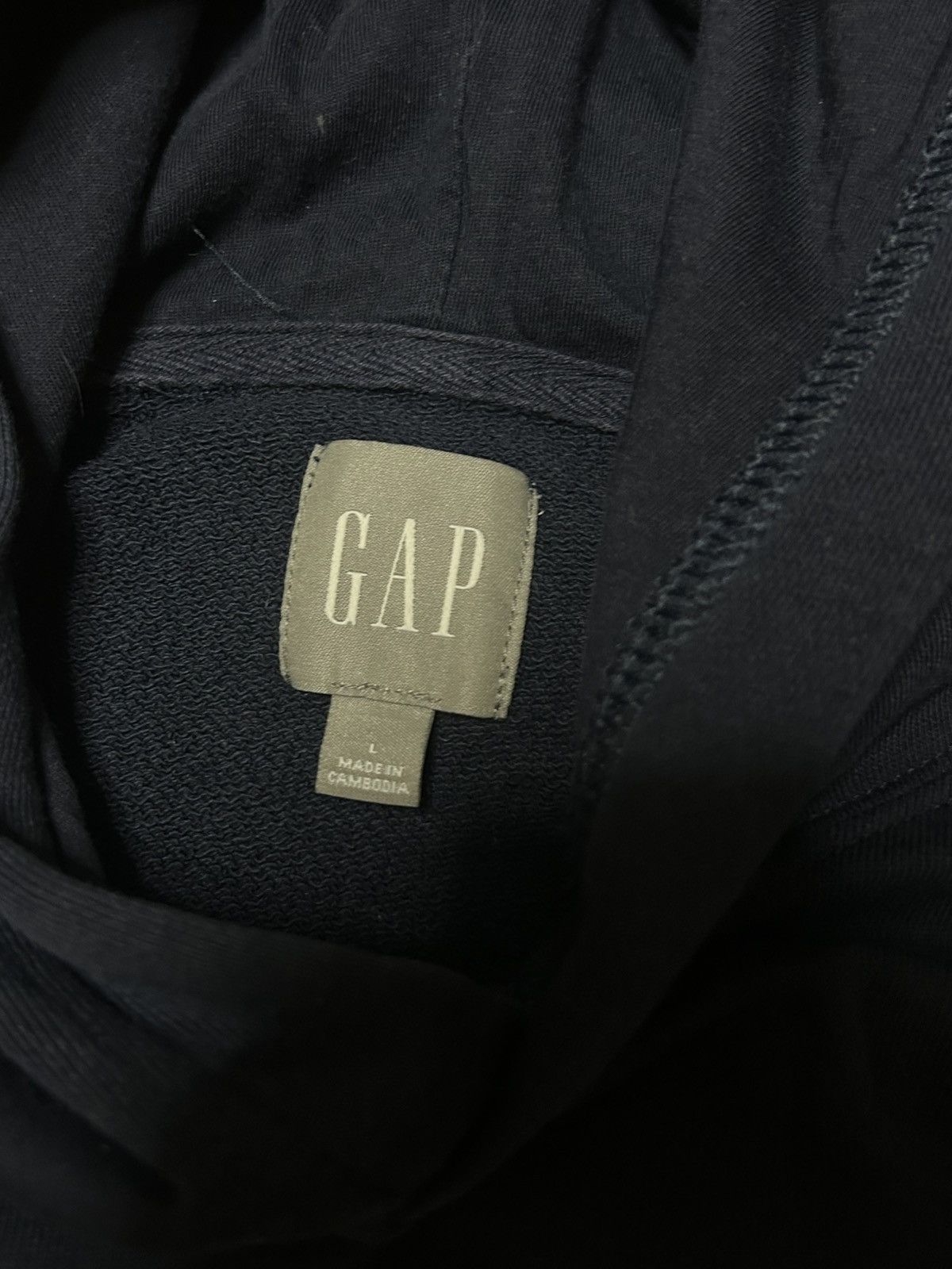 Gap × Vintage 00S vintage GAP Big logo oversized retro hoodie rare Size US L / EU 52-54 / 3 - 4 Thumbnail