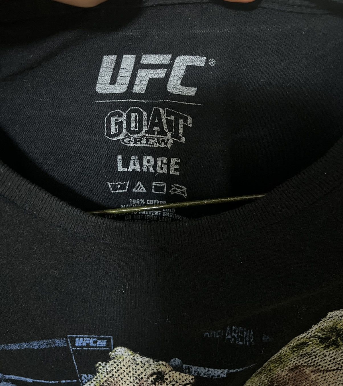 GOAT Crew × UFC UFC T-Shirt Size US L / EU 52-54 / 3 - 3 Thumbnail