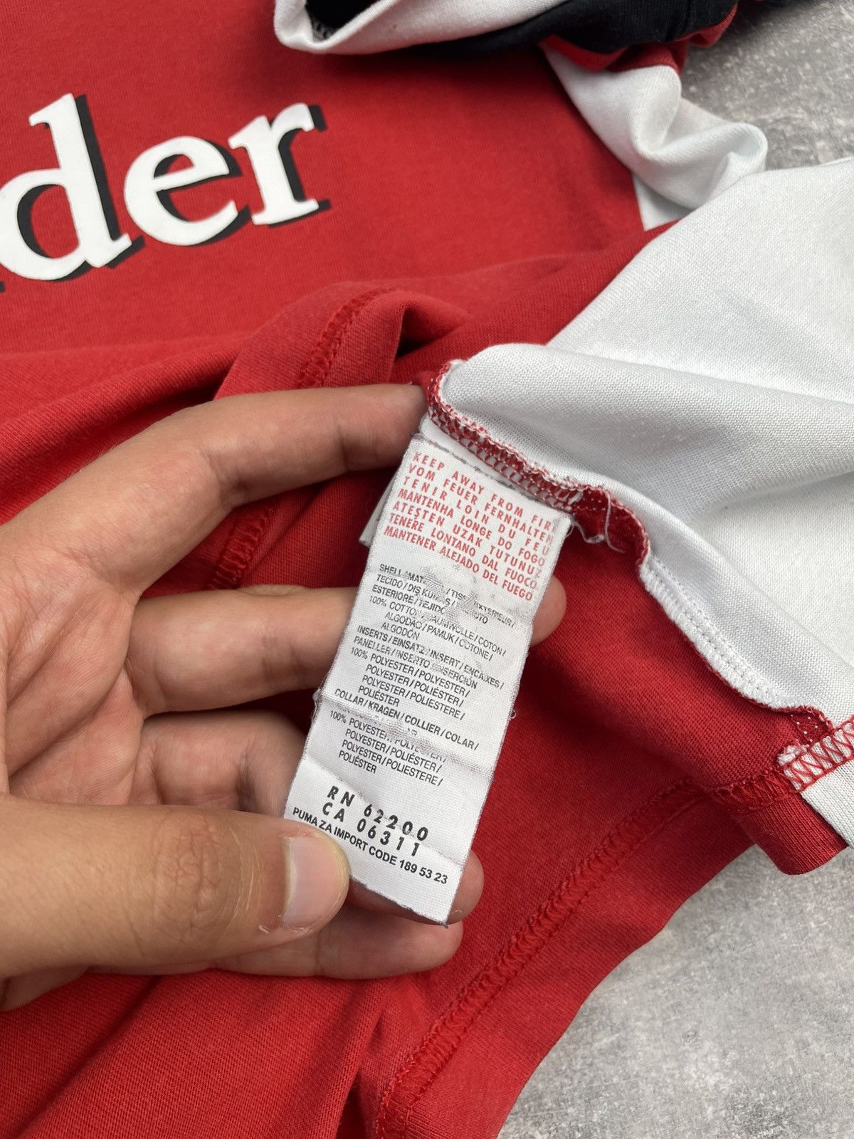 Formula 1 Puma Racing Ferrari Polo T-shirt Santander Formula 1 Size US L / EU 52-54 / 3 - 7 Thumbnail