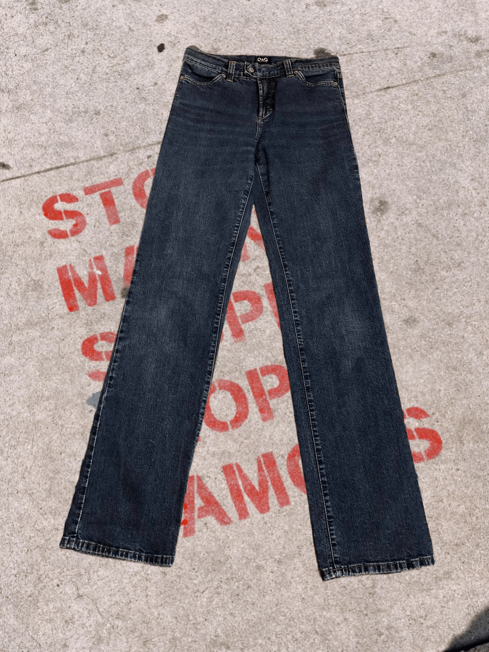 Dolce & Gabbana Rare Vintage D&G Big Logo Dolce&Gabbana jeans Drip
