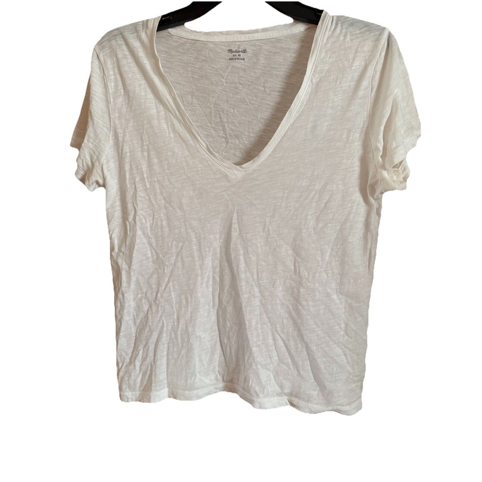 Madewell Madewell Basic Little White T-Shirt Size Medium Size M / US 6-8 / IT 42-44 - 1 Thumbnail