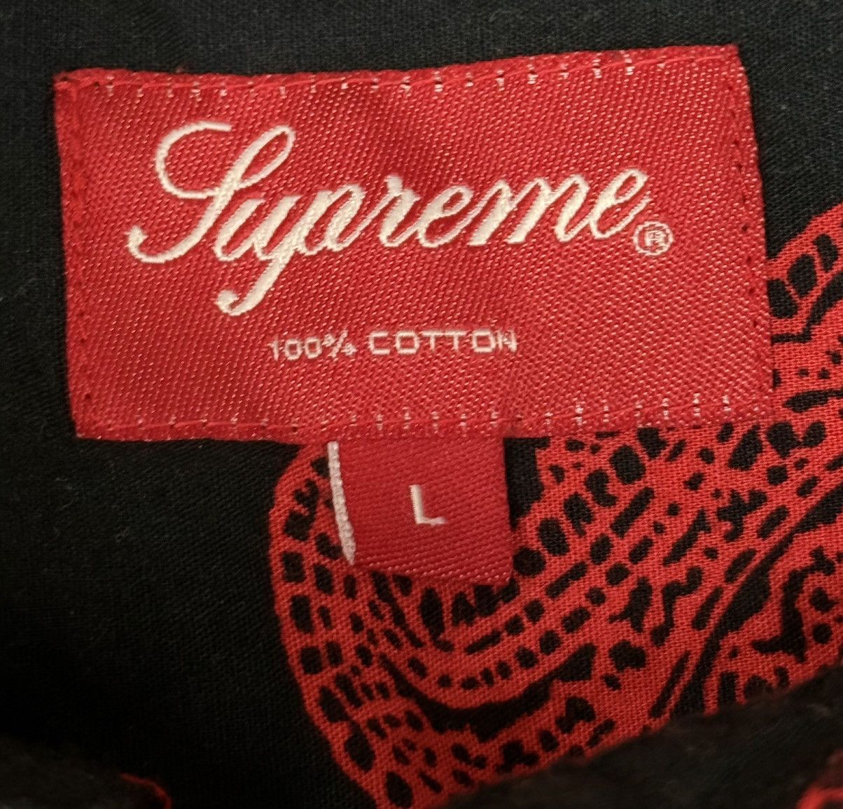 Supreme Supreme Big Paisley SS14 Camp Button Shirt Large Floral Size US L / EU 52-54 / 3 - 4 Thumbnail