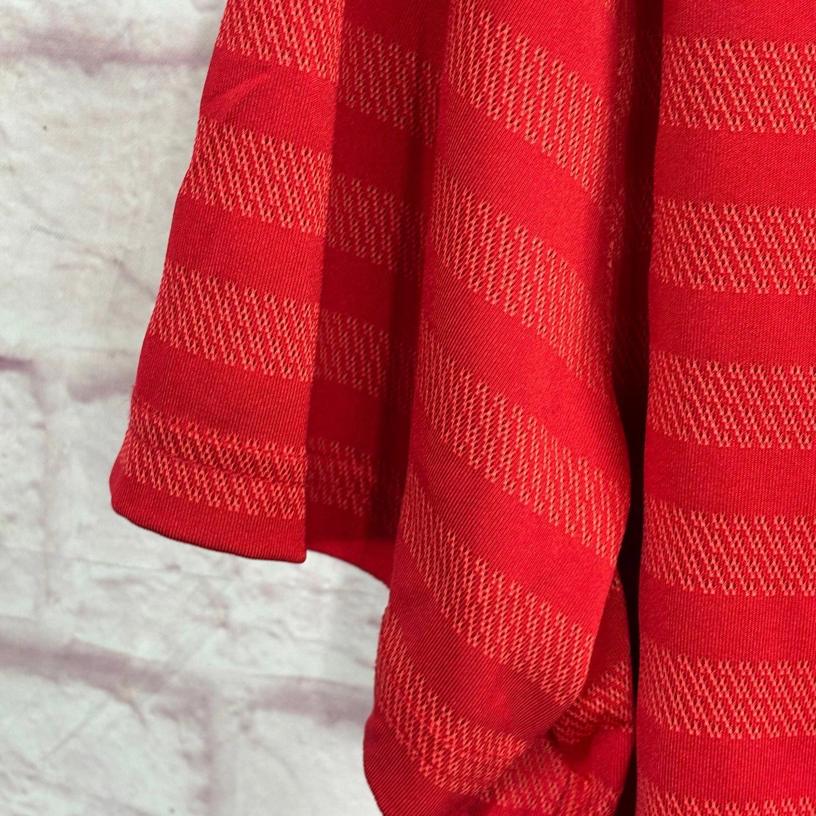 Southern Tide Southern Tide Red Striped Polo Shirt Mens Medium Size US M / EU 48-50 / 2 - 4 Thumbnail