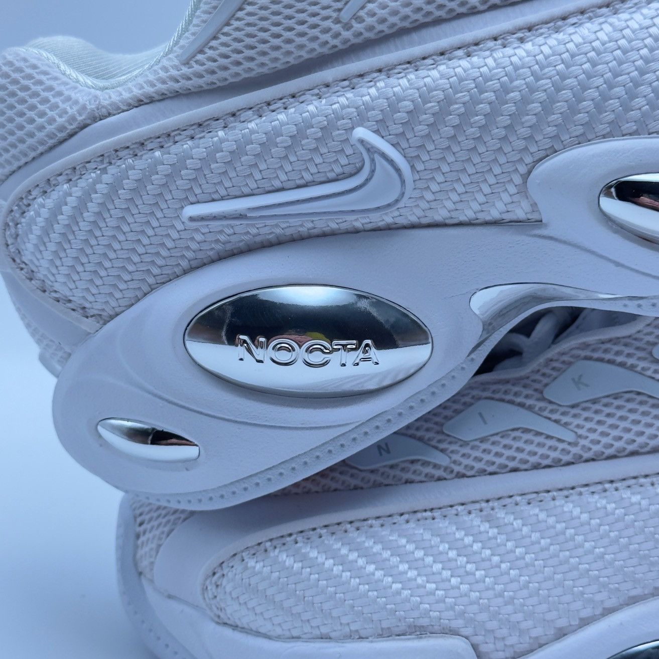 NOCTA × Nike Nike x Nocta Glide Triple White 2023 Size US 5 / IT 35 - 3 Thumbnail