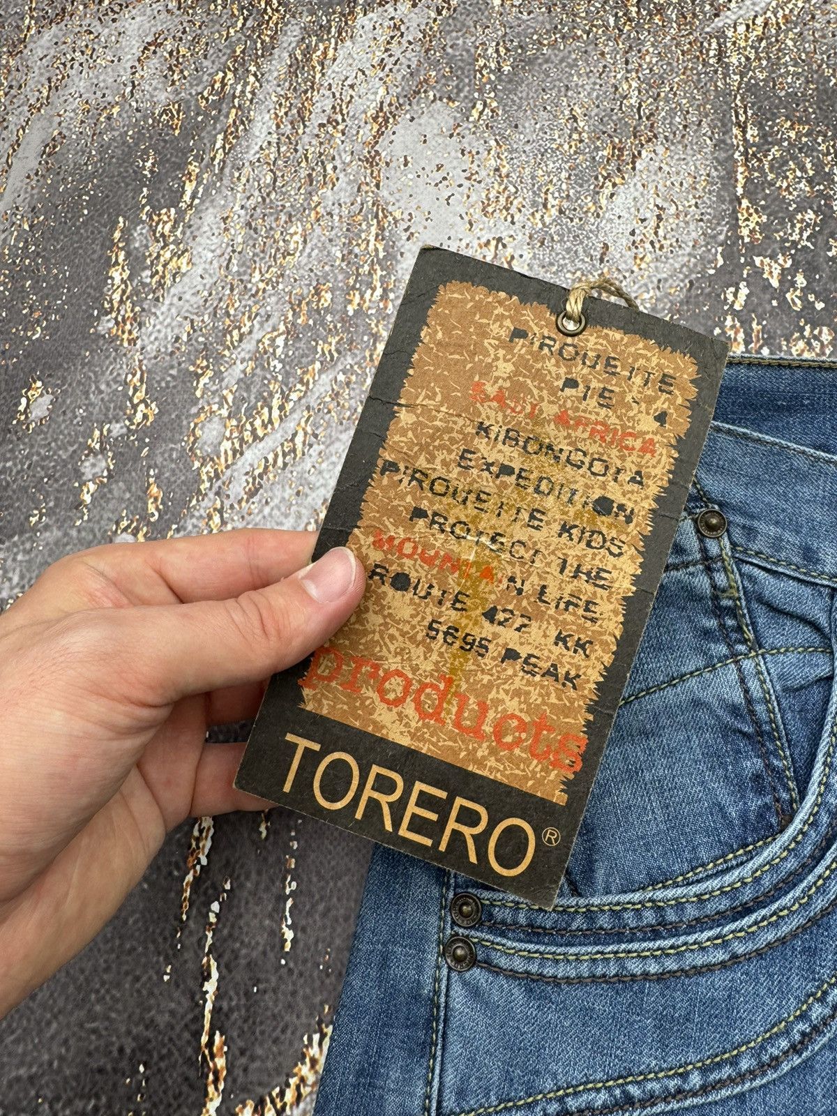 Japanese Brand × Vintage Vintage Wide Bondage Jeans Size 30" / US 8 / IT 44 - 5 Thumbnail