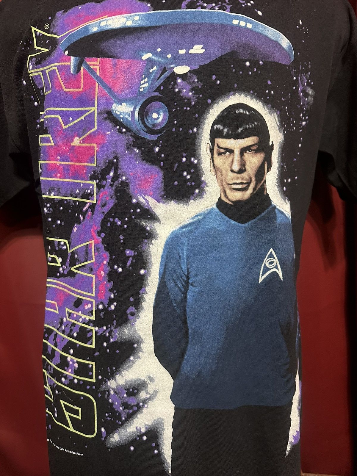 Vintage Star Trek Tshirt 90’s Spock Sci Fi Streetwear Grail