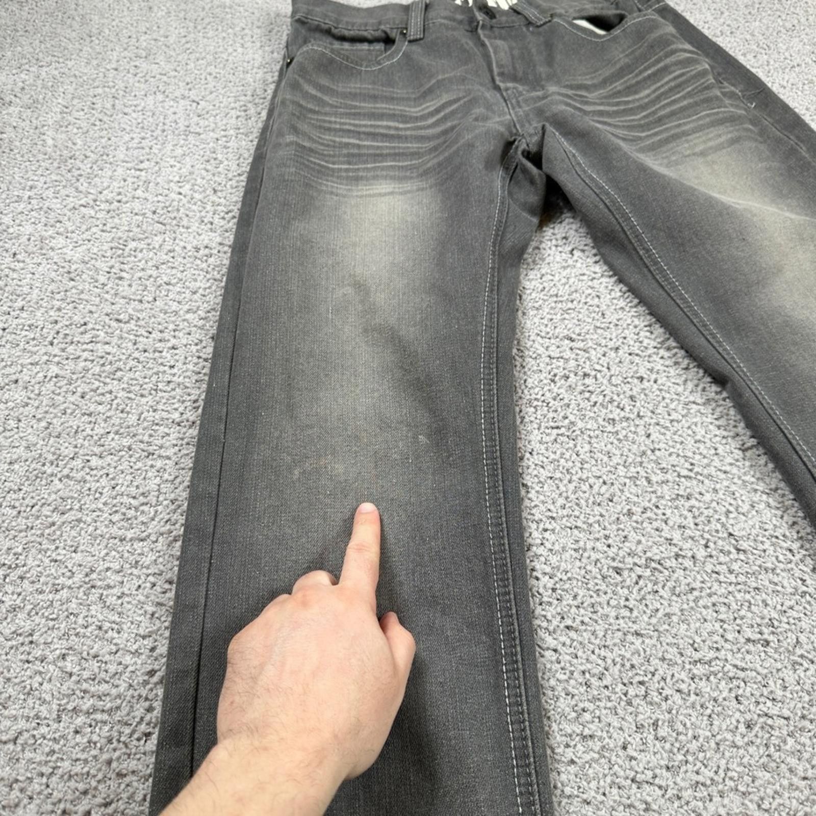 Southpole Y2K Southpole Mens Jeans 30x32 Grey Wash Straight Leg Denim Size US 30 / EU 46 - 7 Thumbnail