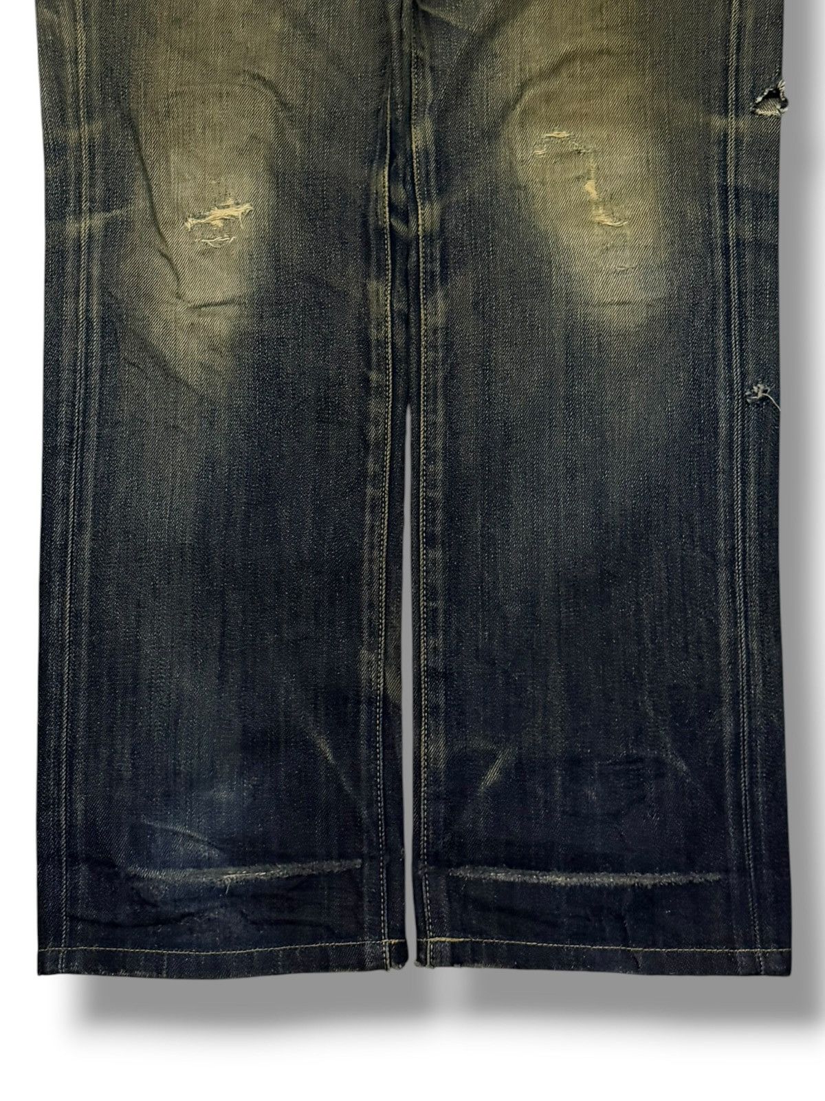 Uniqlo Vintage Uniqlo Japan Denim Jeans | Vintage Faded Wash | W33 Size US 33 - 6 Thumbnail