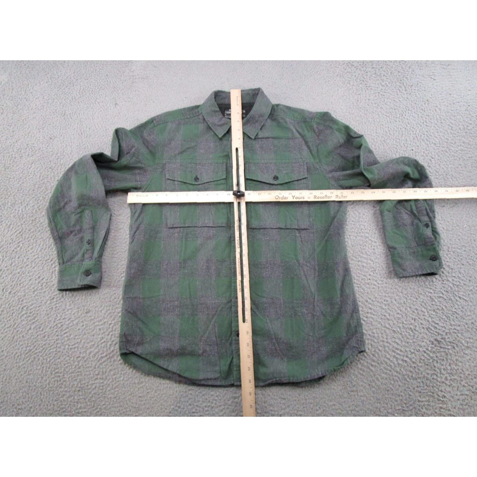 Vintage REI Wallace Lake Flannel Shirt Mens M Plaid Green Button-Up Casual Outdoor Classic Cotton Organic Cotton Regular Size M Mens Size US M / EU 48-50 / 2 - 3 Thumbnail