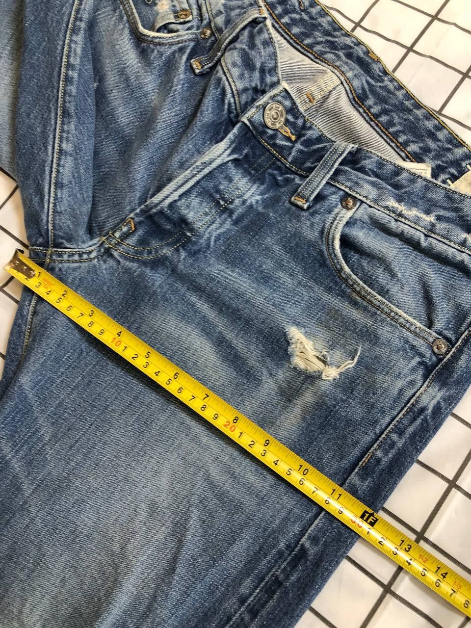 G-Star G-STAR Pants Raw Baggy Denim Goth GS RAW Size US 32 / EU 48 - 11 Thumbnail