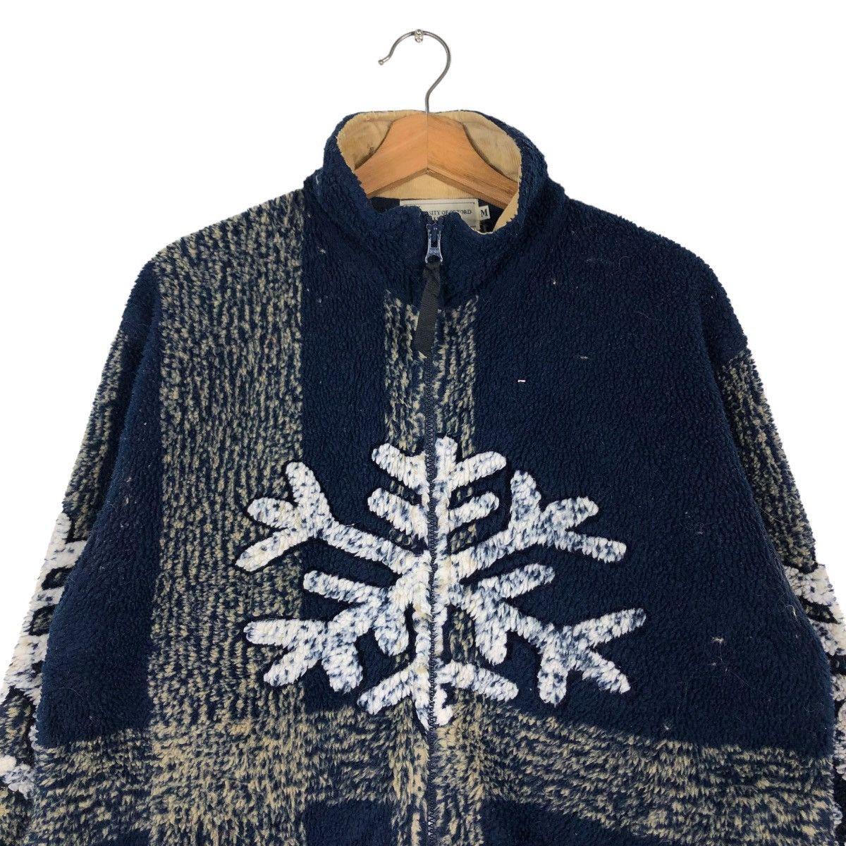 Japanese Brand VINTAGE FLEECE ANORAK PULL OVER UNIVERSITY OF OXFORD NATIVE Size US M / EU 48-50 / 2 - 3 Thumbnail