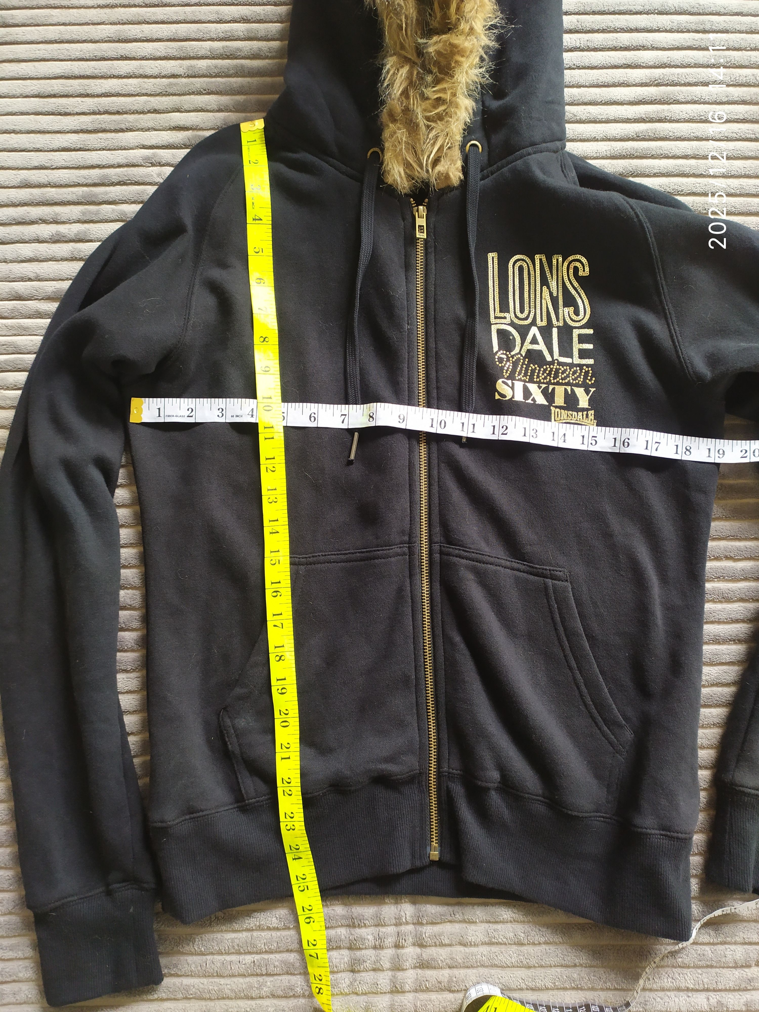 If Six Was Nine 2000s Japanese Lonsdale Hoodie fur Sweatshirt Size US M / EU 48-50 / 2 - 9 Thumbnail