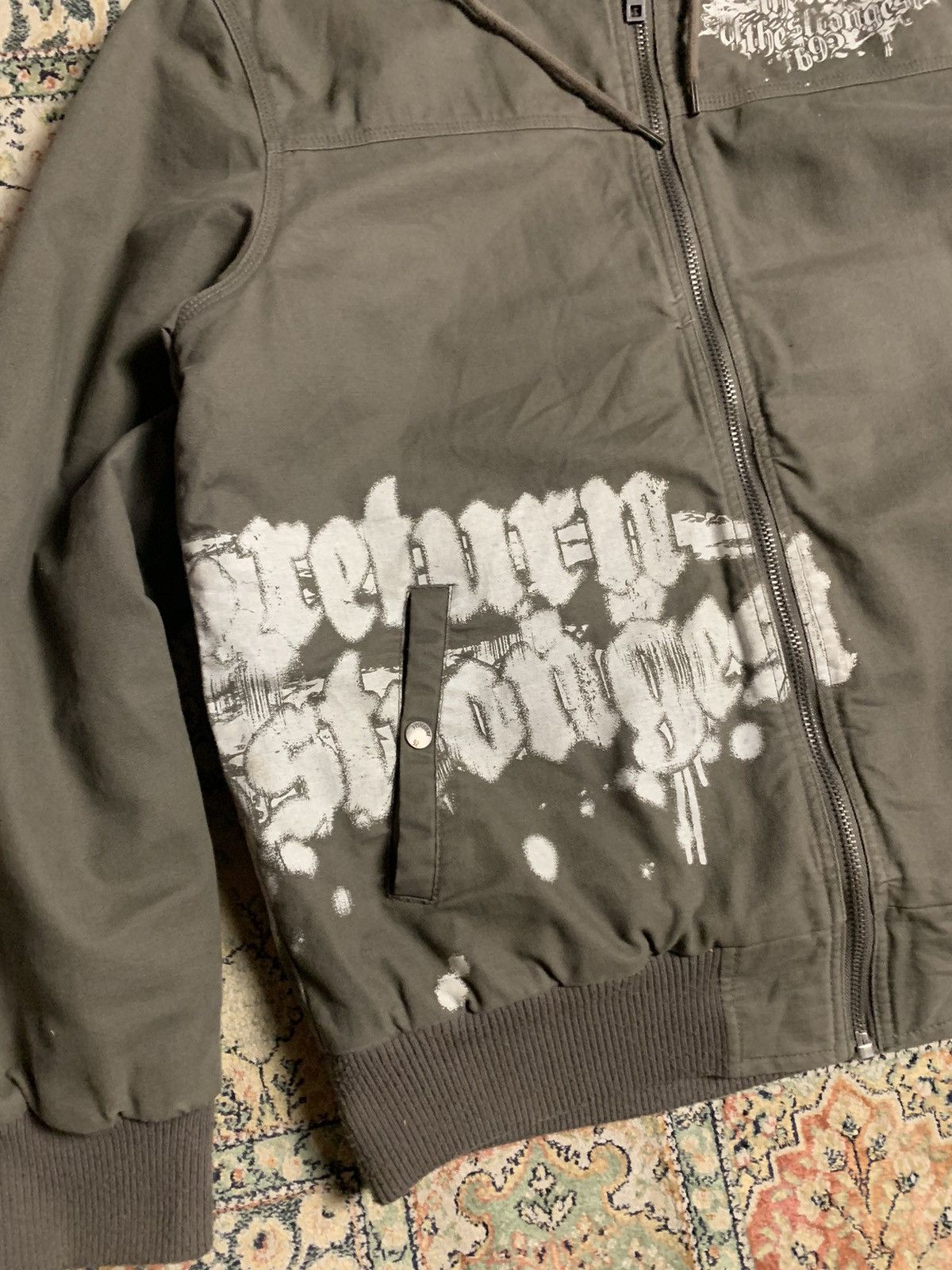 Japanese Brand × Vintage Vintage Fishbone 00s Zip Up Hoodie Pinkman Style Size US XL / EU 56 / 4 - 4 Thumbnail