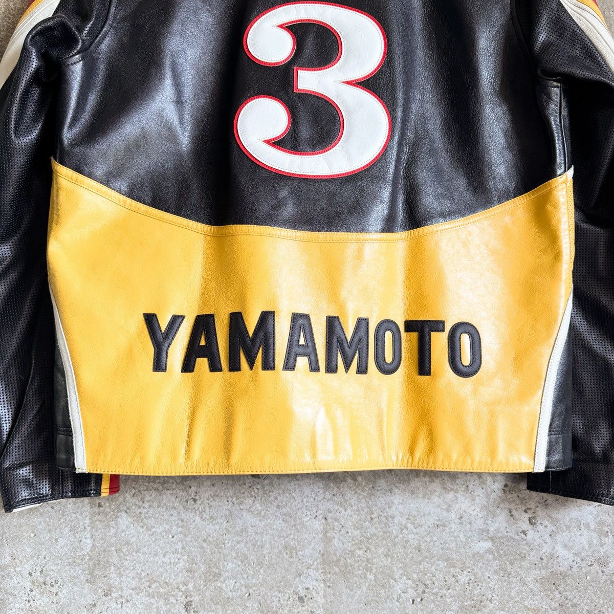 Yohji Yamamoto AW24/25 Yohji Yamamoto x Dainese Leather Moto Racer Jacket Size US XL / EU 56 / 4 - 6 Thumbnail