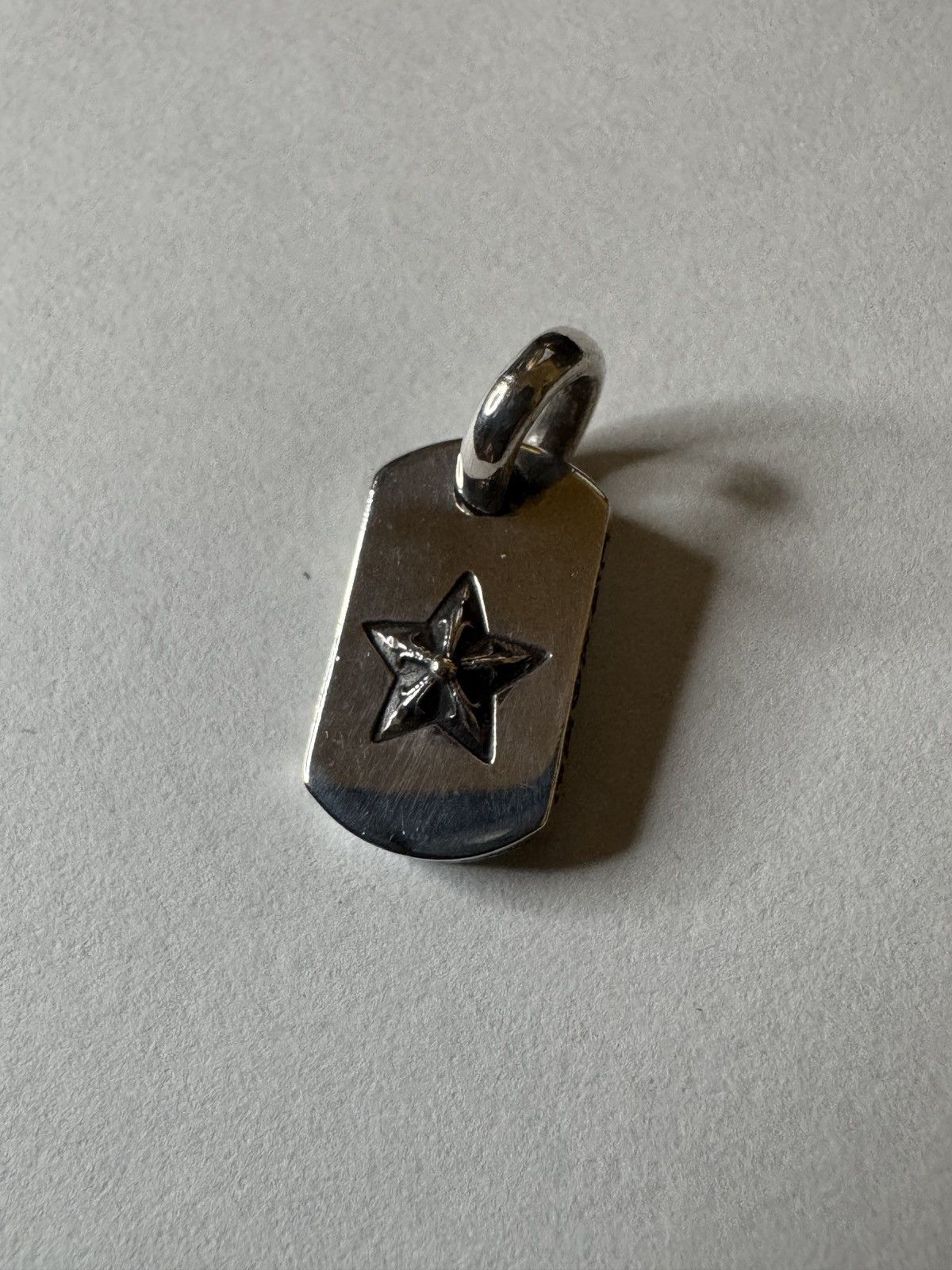 Chrome Hearts Chrome Hearts Star Dog Tag. Star Pendant | Grailed