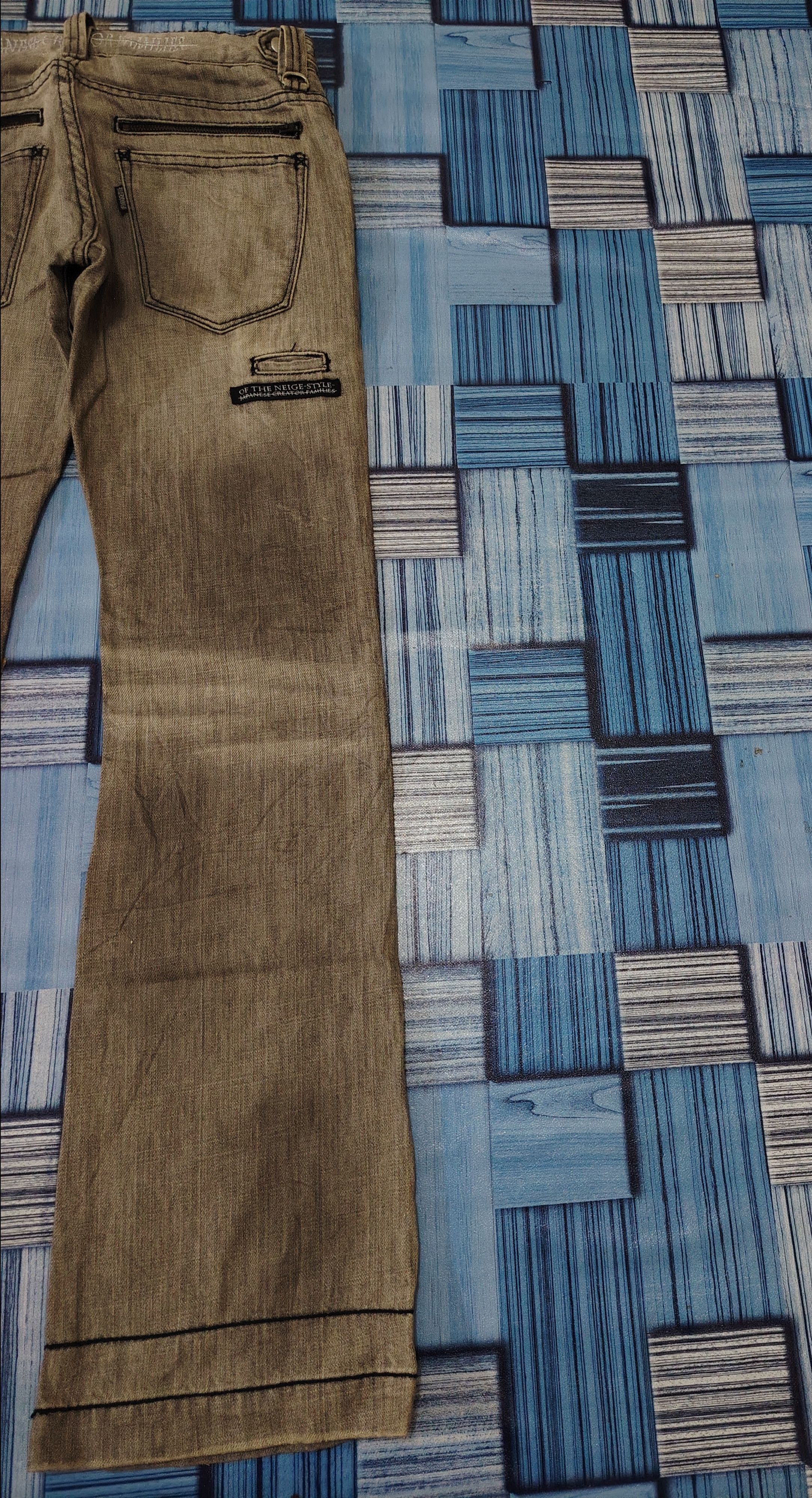 If Six Was Nine Of the neige style Japanese creator Families flare jeans Size US 30 / EU 46 - 13 Thumbnail