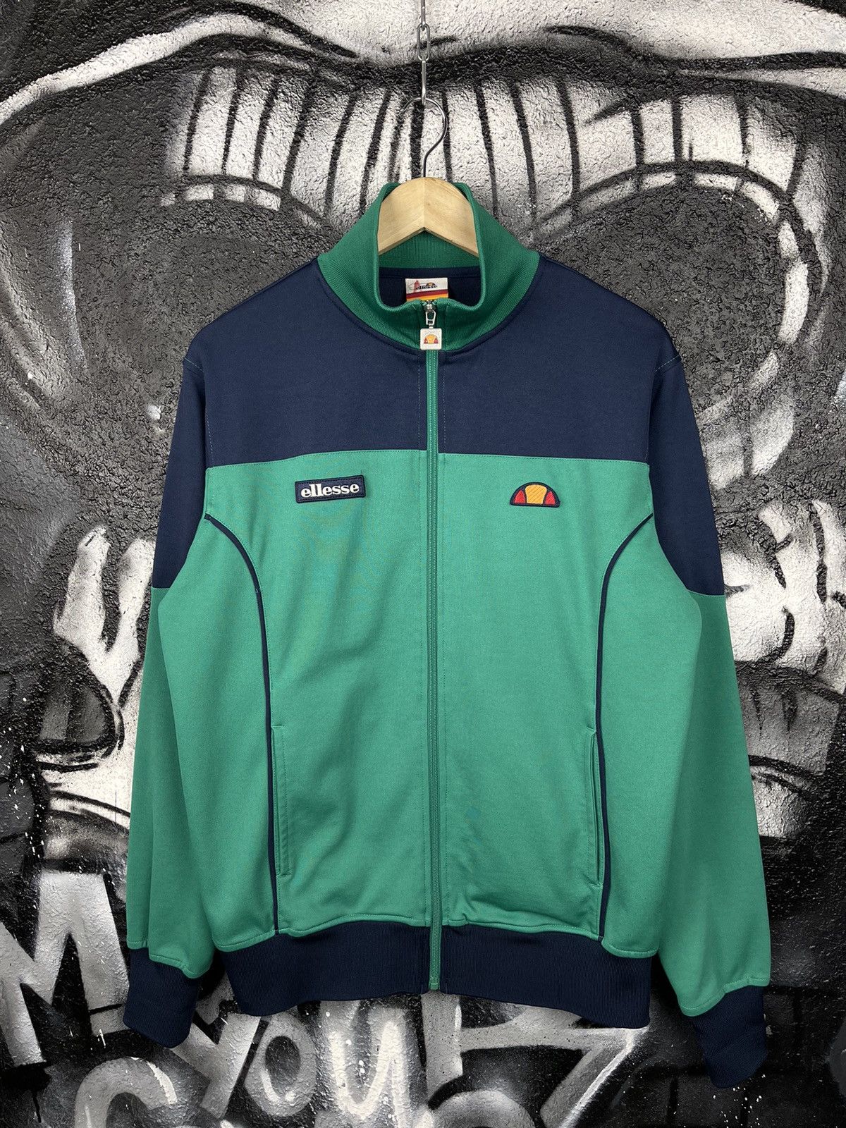 Ellesse Ellesse Casual Full Zip Green Track Top Jacket Men’s Size Medium Size US M / EU 48-50 / 2 - 3 Thumbnail
