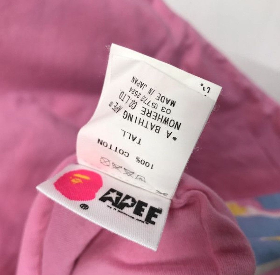 Bape Rare BAPE cotton candy reversible tee t-shirt A Bathing Ape Size M / US 6-8 / IT 42-44 - 9 Thumbnail