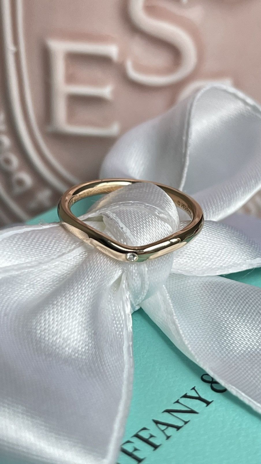 Tiffany & Co. Tiffany & Co. Elsa Peretti Ring RG 1 Diamond size 5 $1075 Size ONE SIZE - 1 Thumbnail