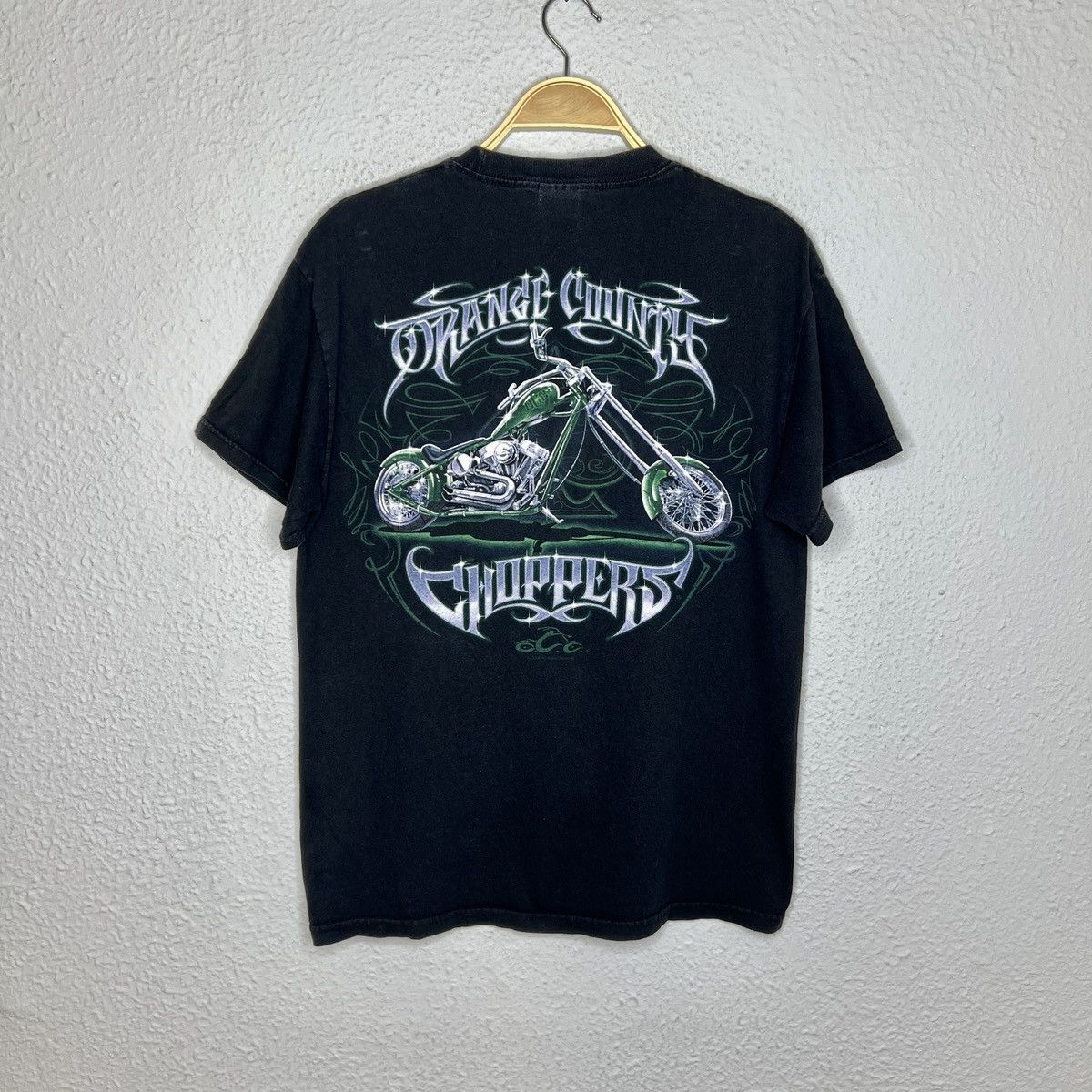 Harley Davidson Rare Vintage ORANGE COUNTY CHOPPERS NY OCC New York Tee Size US M / EU 48-50 / 2 - 1 Thumbnail